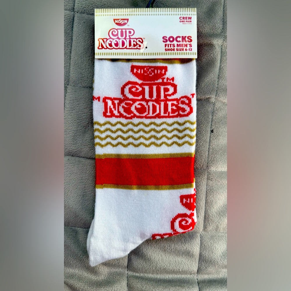 Cup Noodles novelty Men’s socks
